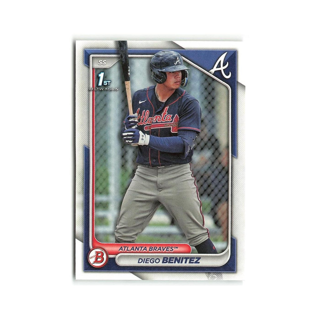Diego Benitez 2024 Bowman Prospects #BP-39 Atlanta Braves Baseball Card NM