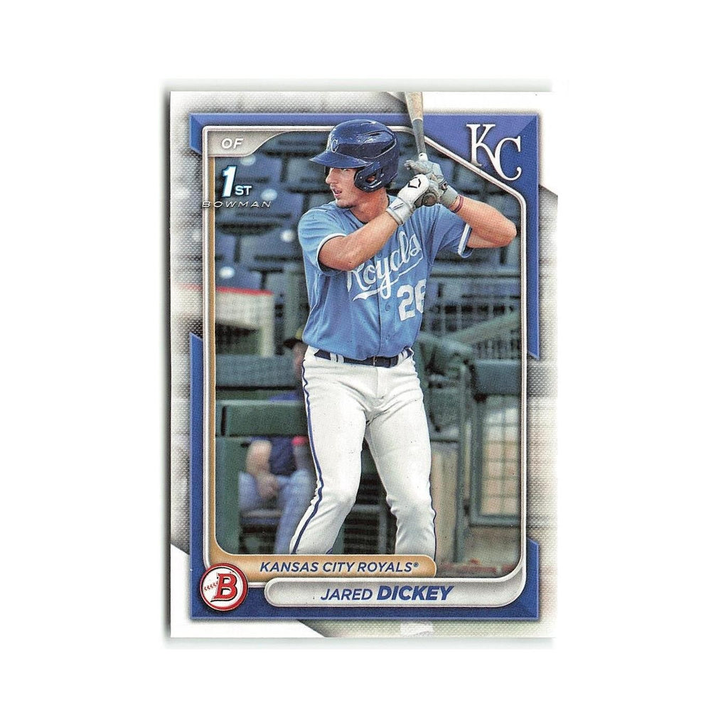 Jared Dickey 2024 Bowman Prospects #BP-19 Kansas City Royals Baseball Card NM