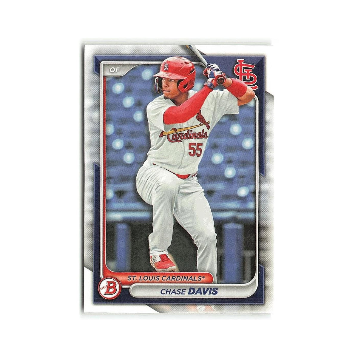 Chase Davis 2024 Bowman Prospects #BP-150 St. Louis Cardinals Baseball Card NM