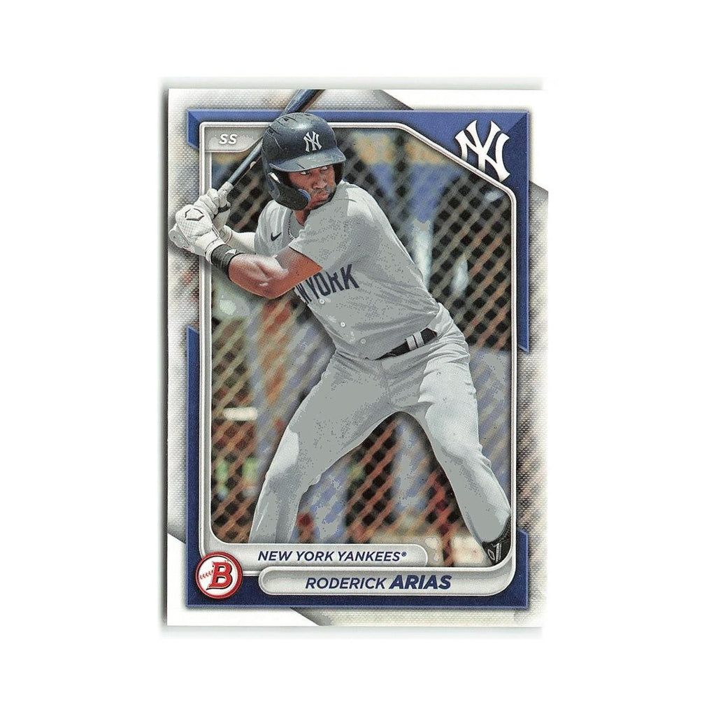 Roderick Arias 2024 Bowman Prospects #BP-100 New York Yankees Baseball Card NM