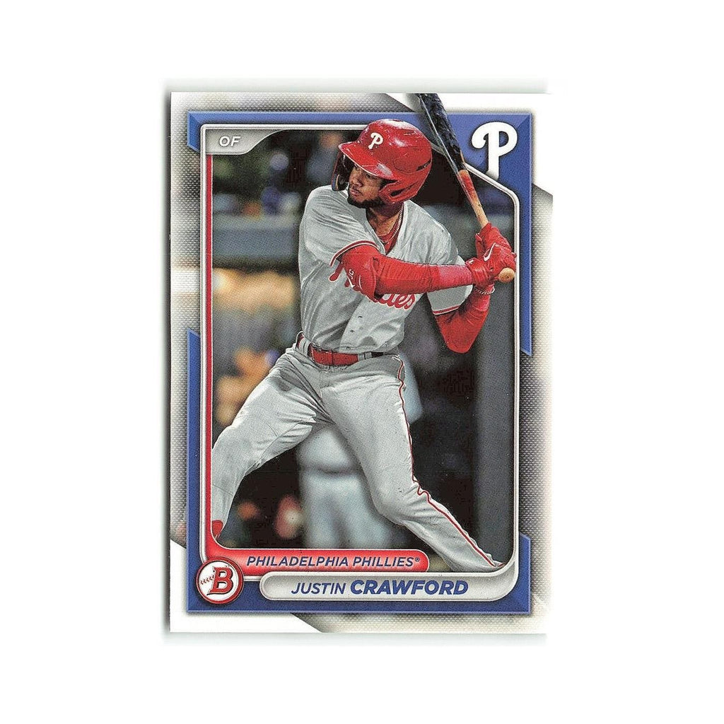 Justin Crawford 2024 Bowman Prospects #BP-17 Philadelphia Phillies NM