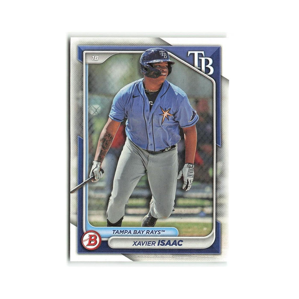 Xavier Isaac 2024 Bowman Prospects #BP-133 Tampa Bay Rays Baseball Card NM