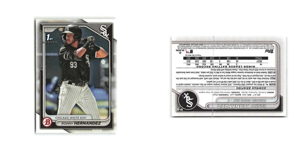 Ronny Hernandez 2024 Bowman Prospects #BP-92 Chicago White Sox Baseball Card NM