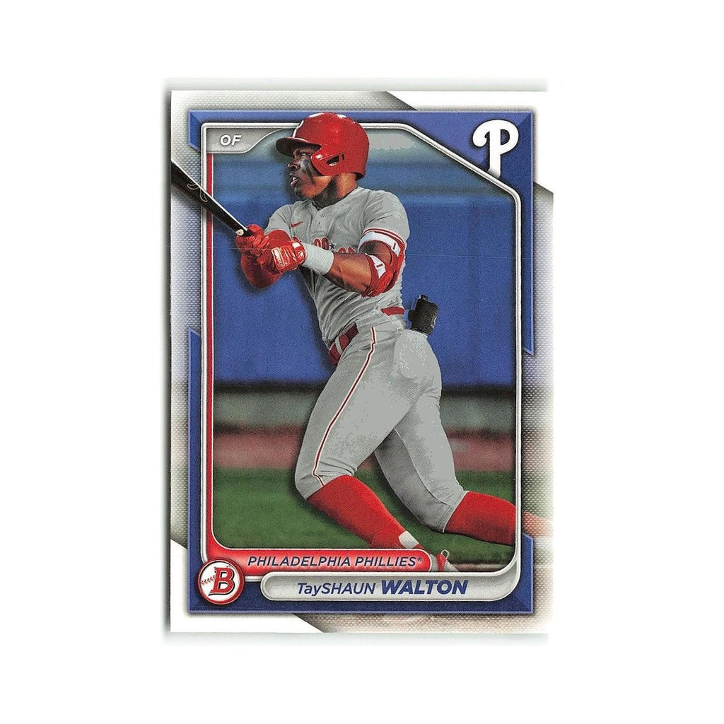 TayShaun Walton 2024 Bowman Prospects #BP-113 Philadelphia Phillies NM