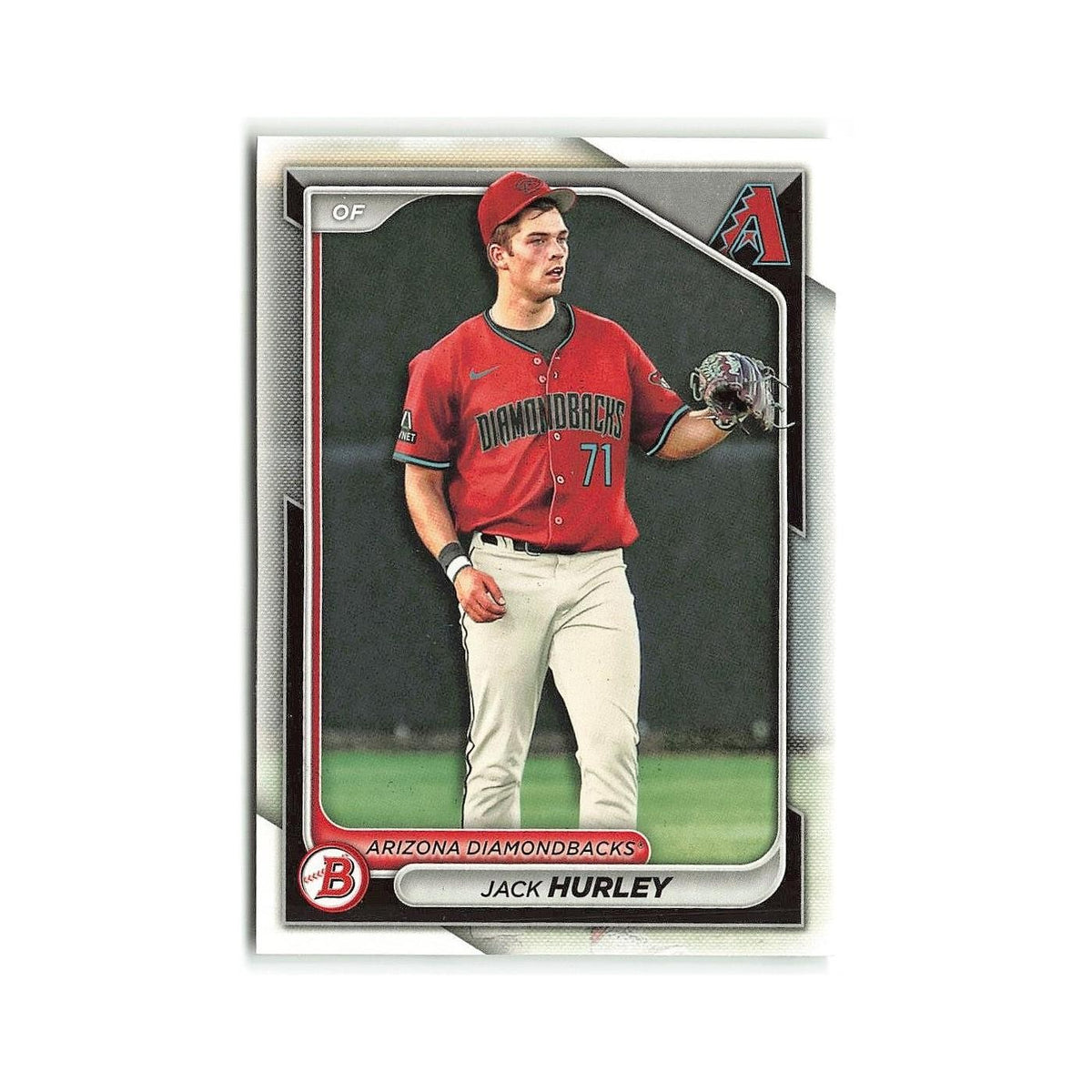 Jack Hurley 2024 Bowman Prospects #BP-104 Arizona Diamondbacks Baseball Card NM