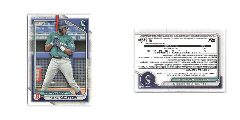 Felnin Celesten 2024 Bowman Prospects #BP-94 Seattle Mariners Baseball Card NM