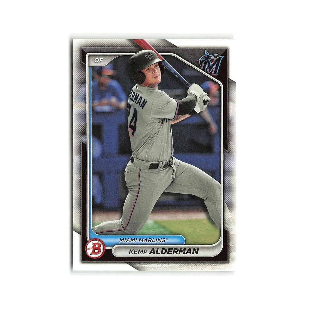 Kemp Alderman 2024 Bowman Prospects #BP-82 Miami Marlins Baseball Card NM