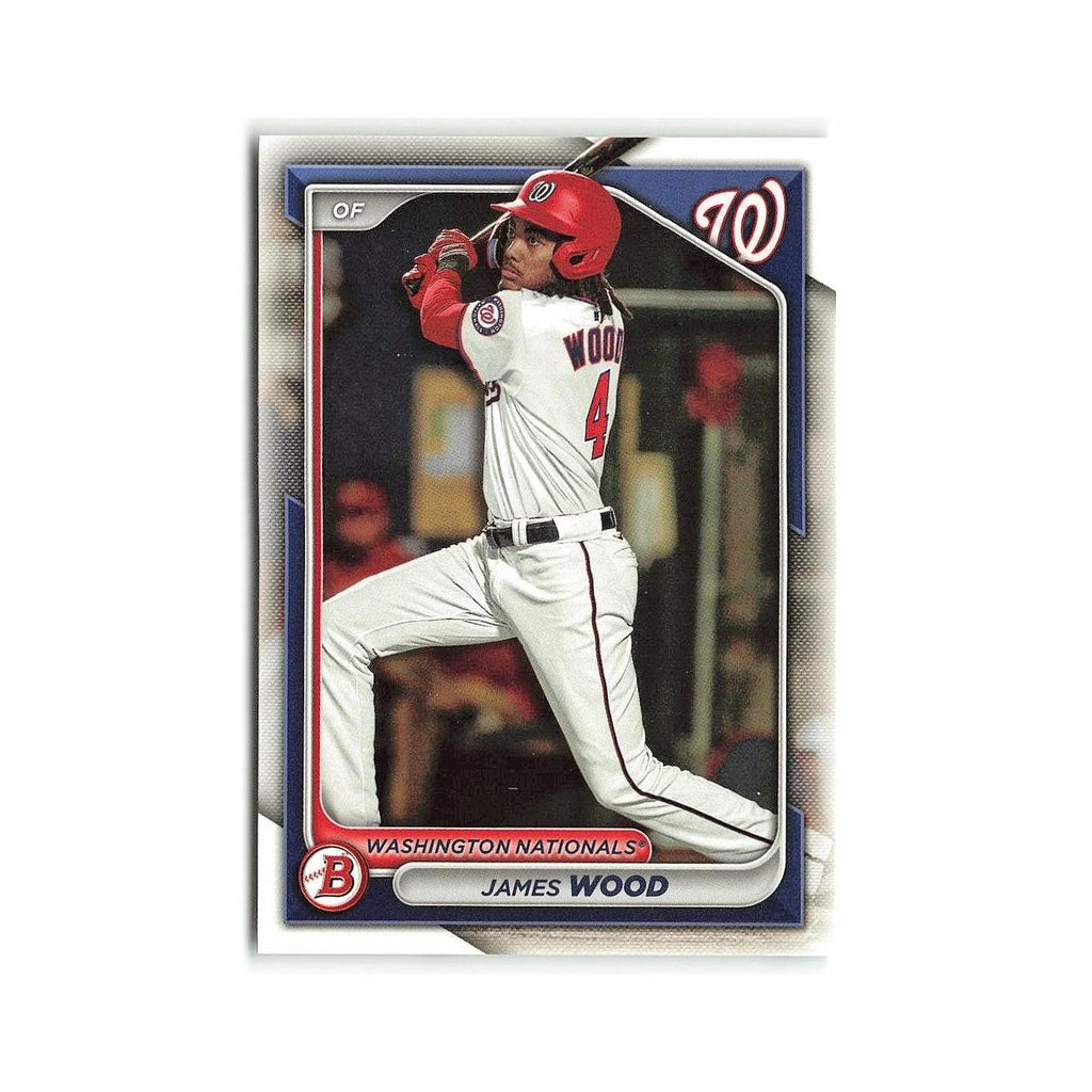James Wood 2024 Bowman Prospects #BP-91 Washington Nationals Baseball Card NM