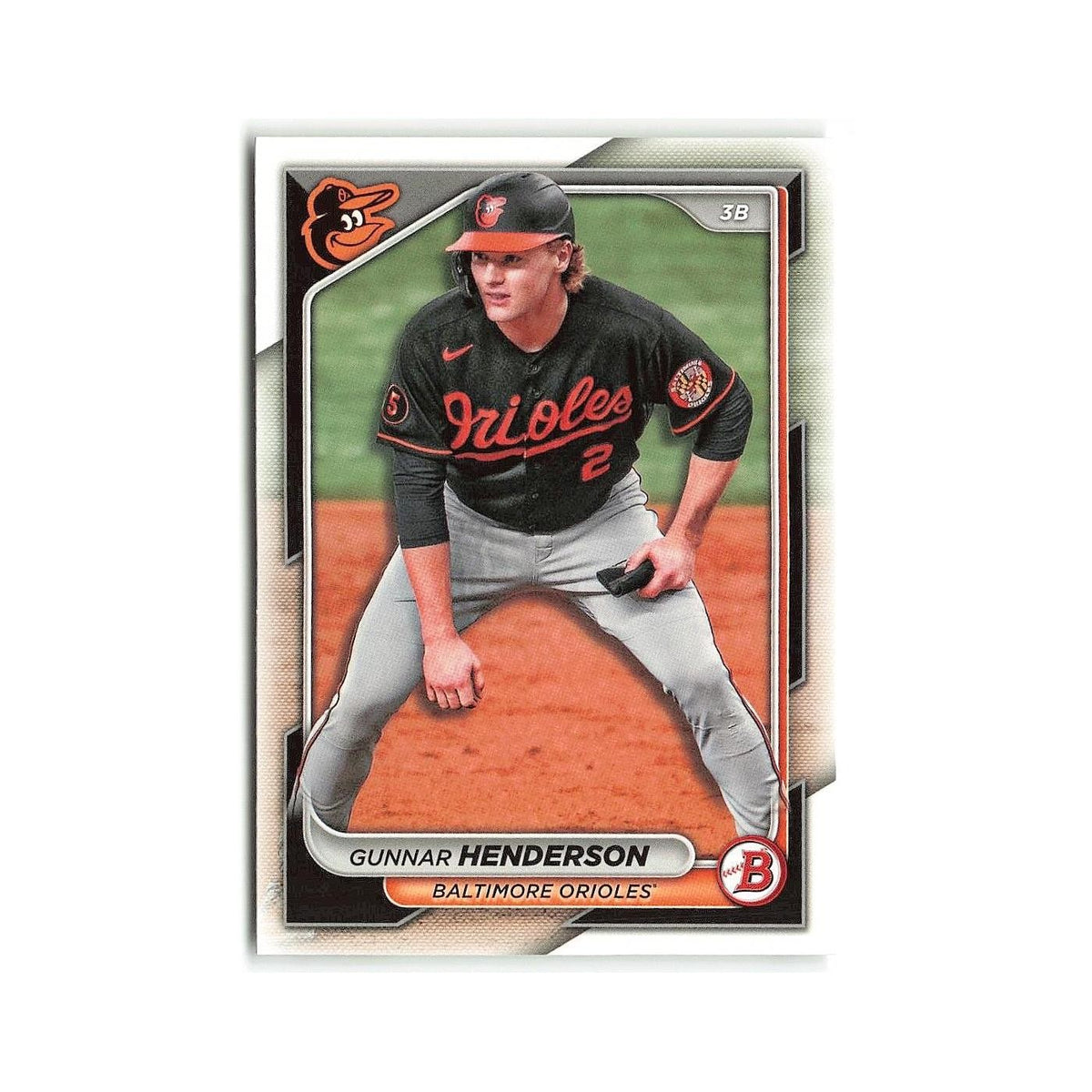 Gunnar Henderson 2024 Bowman #49 Baltimore Orioles Baseball Card NM