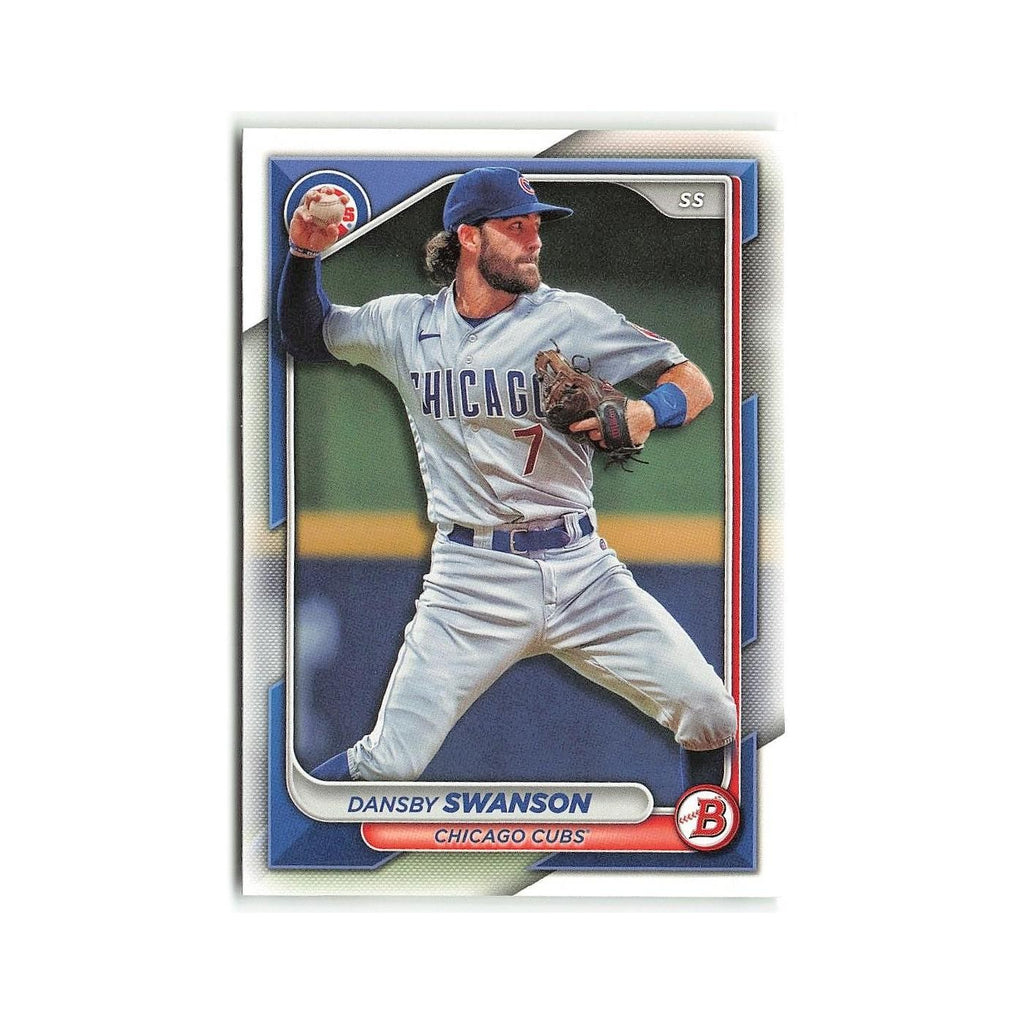 Dansby Swanson 2024 Bowman #92 Chicago Cubs Baseball Card NM