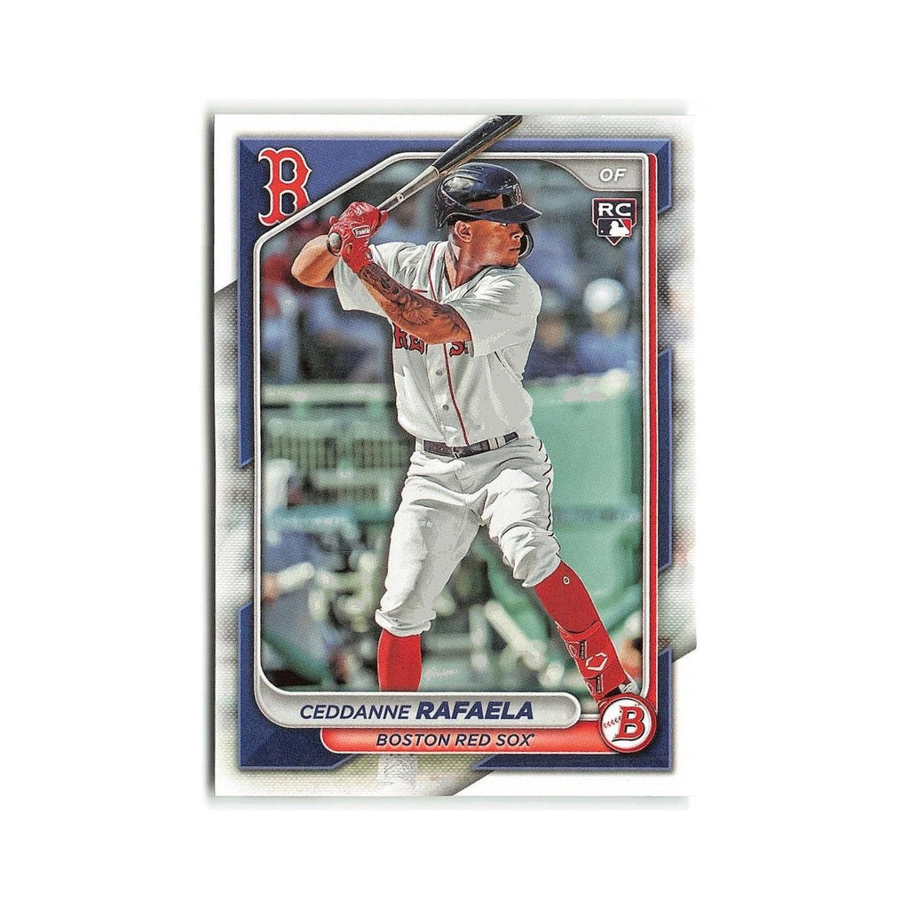 Ceddanne Rafaela Rookie 2024 Bowman #84 Boston Red Sox Baseball Card NM