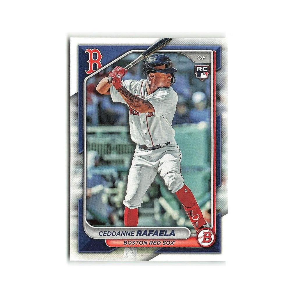 Ceddanne Rafaela Rookie 2024 Bowman #84 Boston Red Sox Baseball Card NM