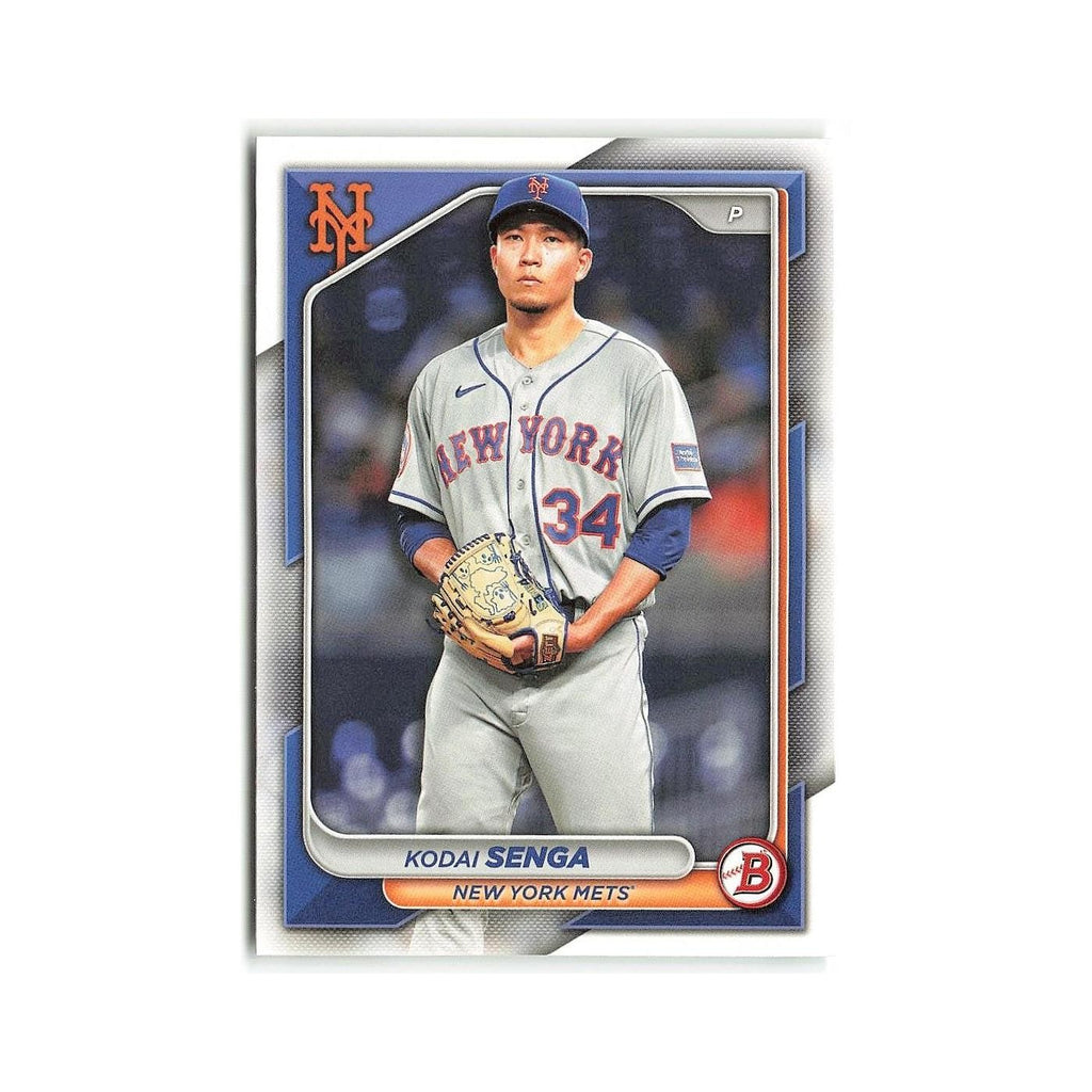 Kodai Senga 2024 Bowman #1 New York Mets Baseball Card NM
