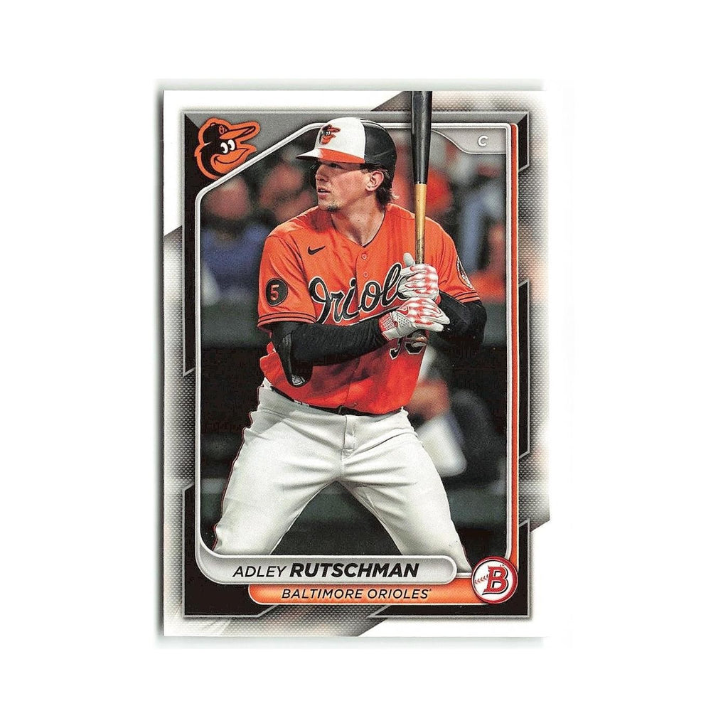 Adley Rutschman 2024 Bowman #77 Baltimore Orioles Baseball Card NM