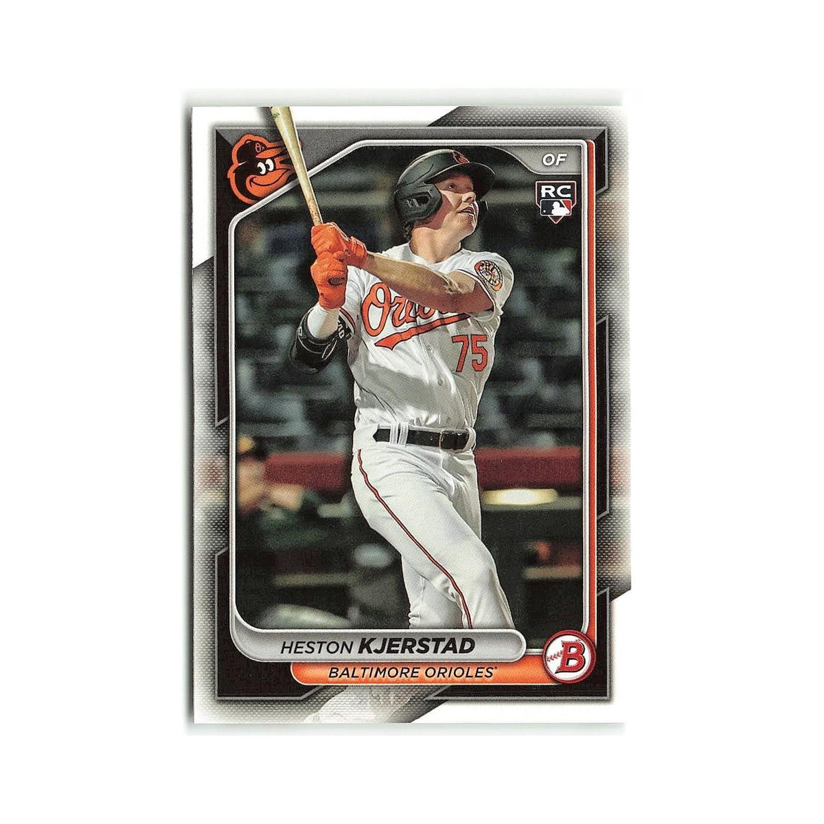Heston Kjerstad Rookie 2024 Bowman #9 Baltimore Orioles Baseball Card NM