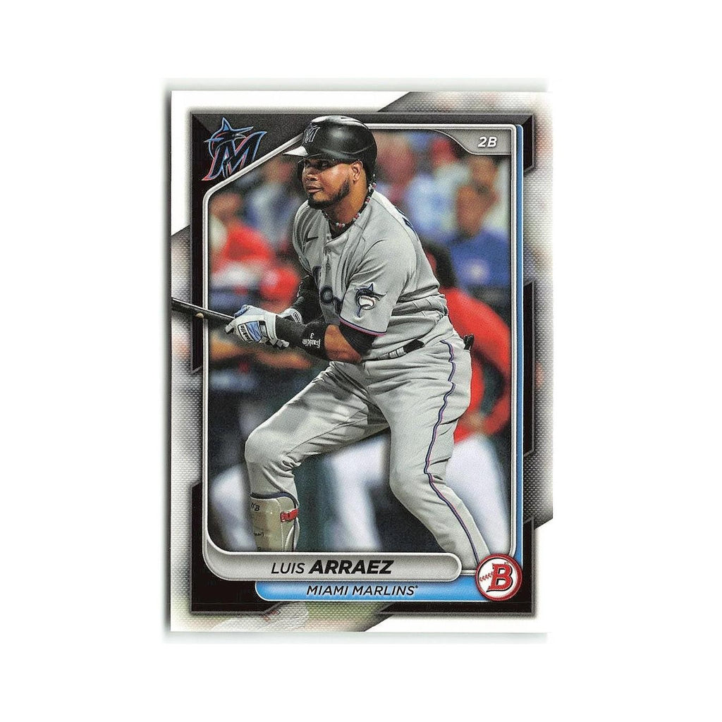 Luis Arraez 2024 Bowman #51 Miami Marlins Baseball Card NM