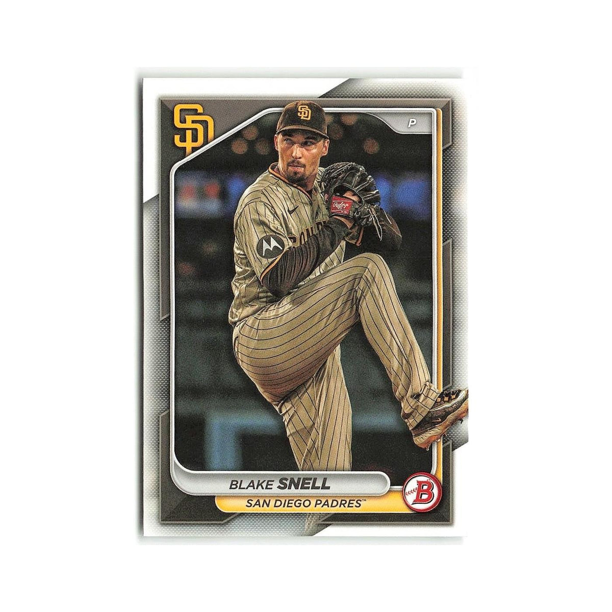 Blake Snell 2024 Bowman #74 San Diego Padres Baseball Card NM