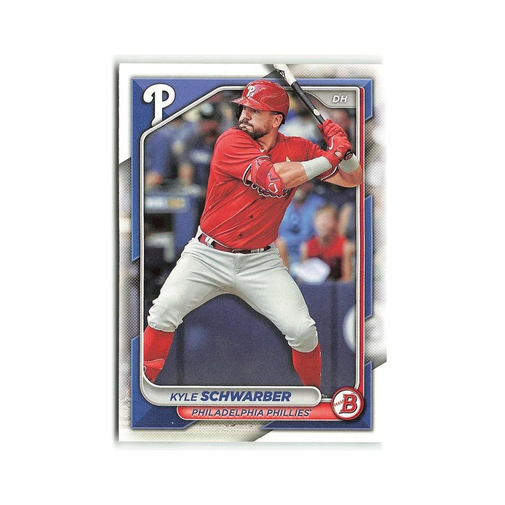 Kyle Schwarber 2024 Bowman #89 Philadelphia Phillies Baseball Card NM