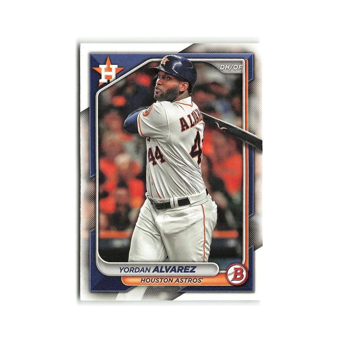 Yordan Alvarez 2024 Bowman #53 Houston Astros Baseball Card NM