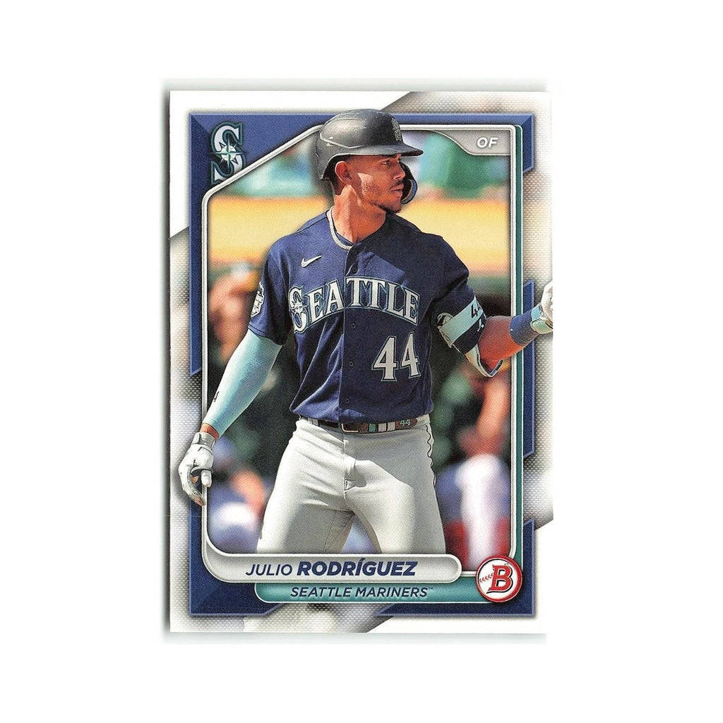 Julio Rodriguez 2024 Bowman #90 Seattle Mariners Baseball Card NM