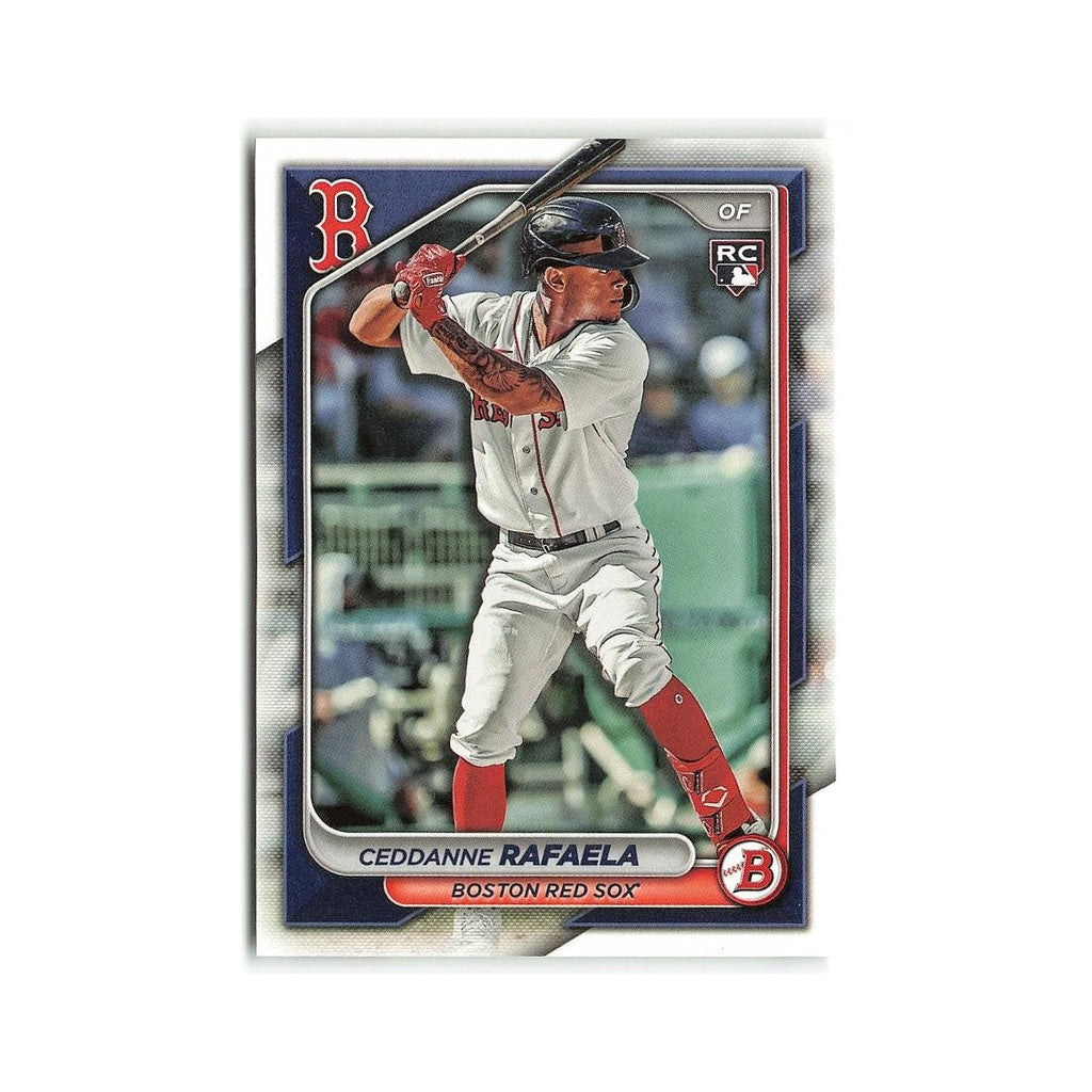Ceddanne Rafaela Rookie 2024 Bowman #84 Boston Red Sox Baseball Card NM