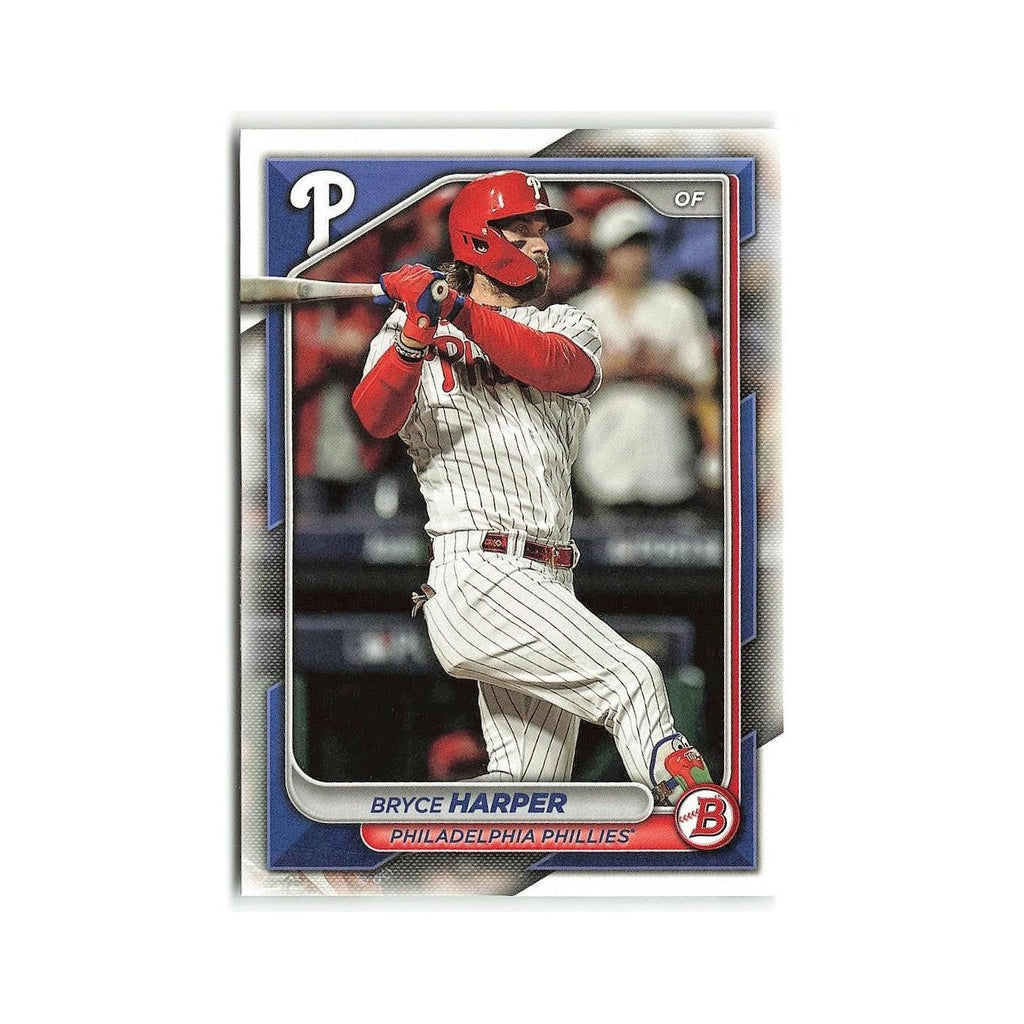 Bryce Harper 2024 Bowman #37 Philadelphia Phillies Baseball Card NM
