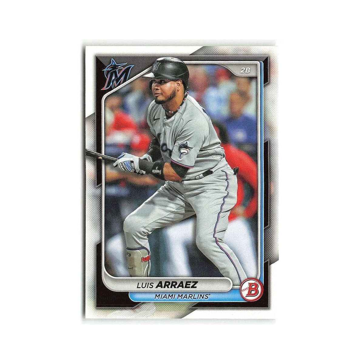 Luis Arraez 2024 Bowman #51 Miami Marlins Baseball Card NM