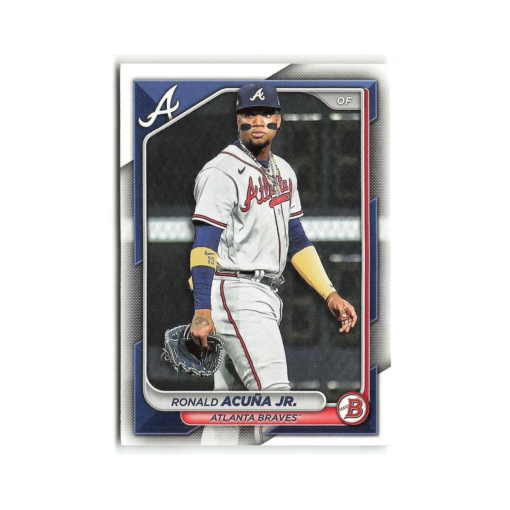 Ronald Acuna Jr. 2024 Bowman #32 Atlanta Braves Baseball Card NM