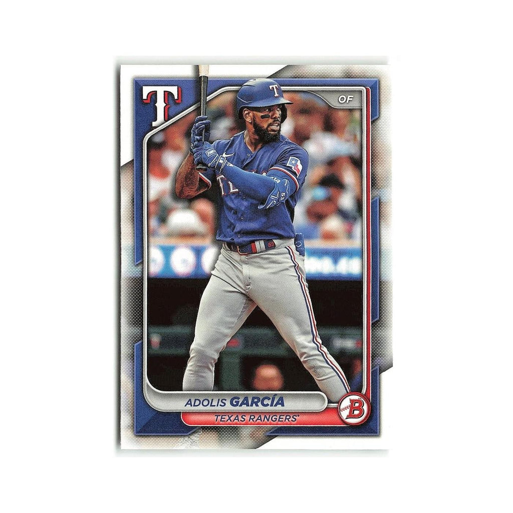 Adolis Garcia 2024 Bowman #6 Texas Rangers Baseball Card NM