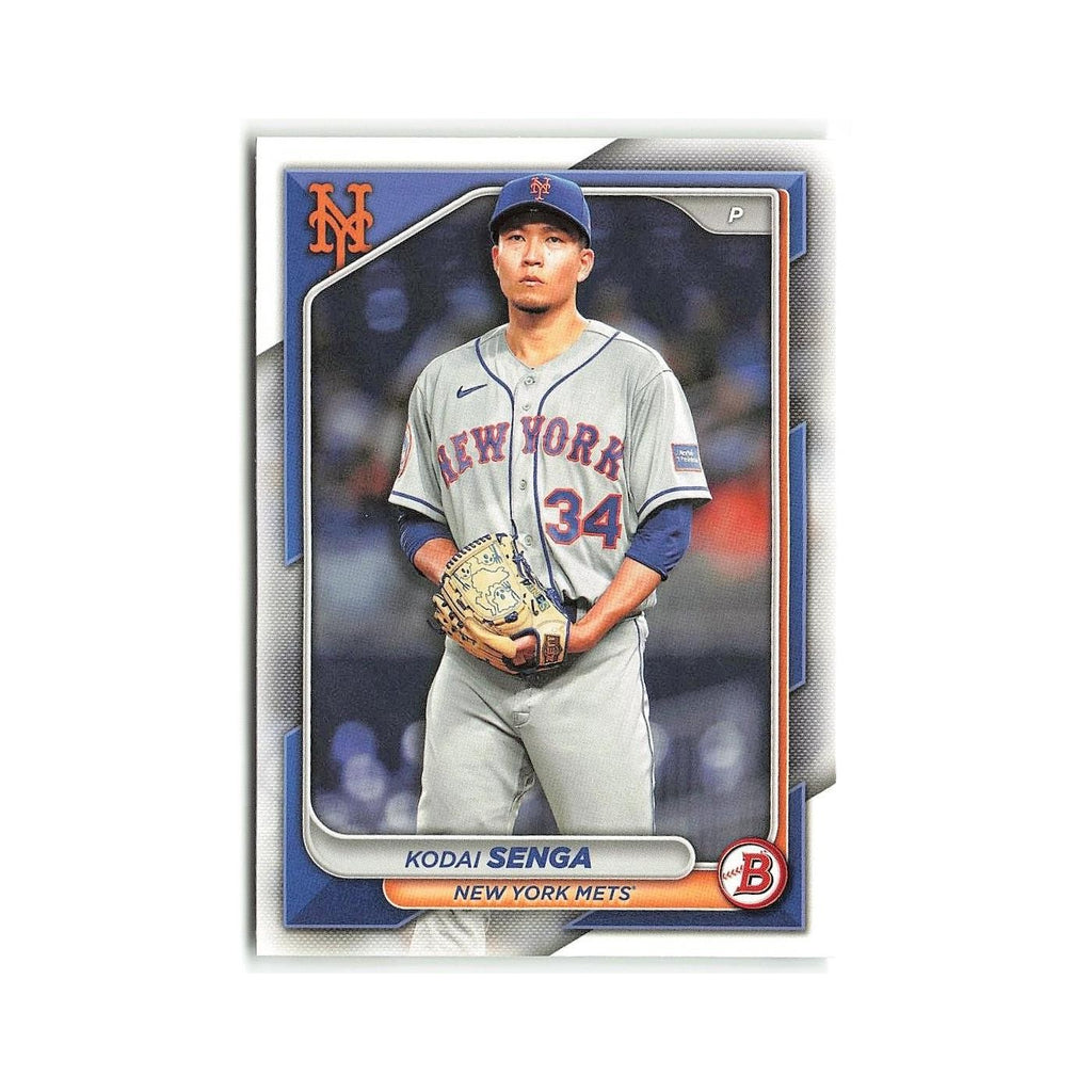 Kodai Senga 2024 Bowman #1 New York Mets Baseball Card NM