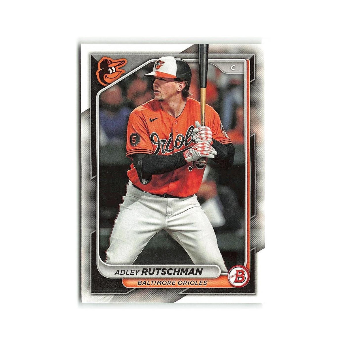 Adley Rutschman 2023 Bowman #6 Baltimore Orioles Baseball Card NM