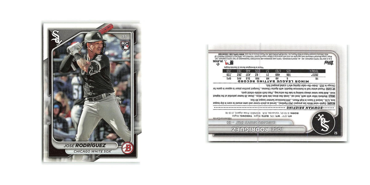 Jose Rodriguez 2024 Bowman #52 Chicago White Sox Baseball Card NM