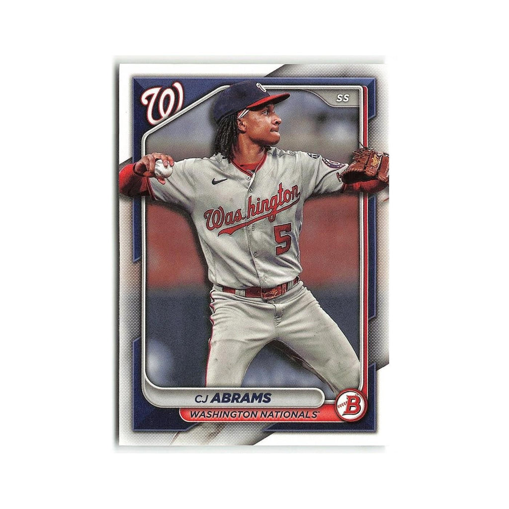 CJ Abrams 2024 Bowman #26 Washington Nationals Baseball Card NM