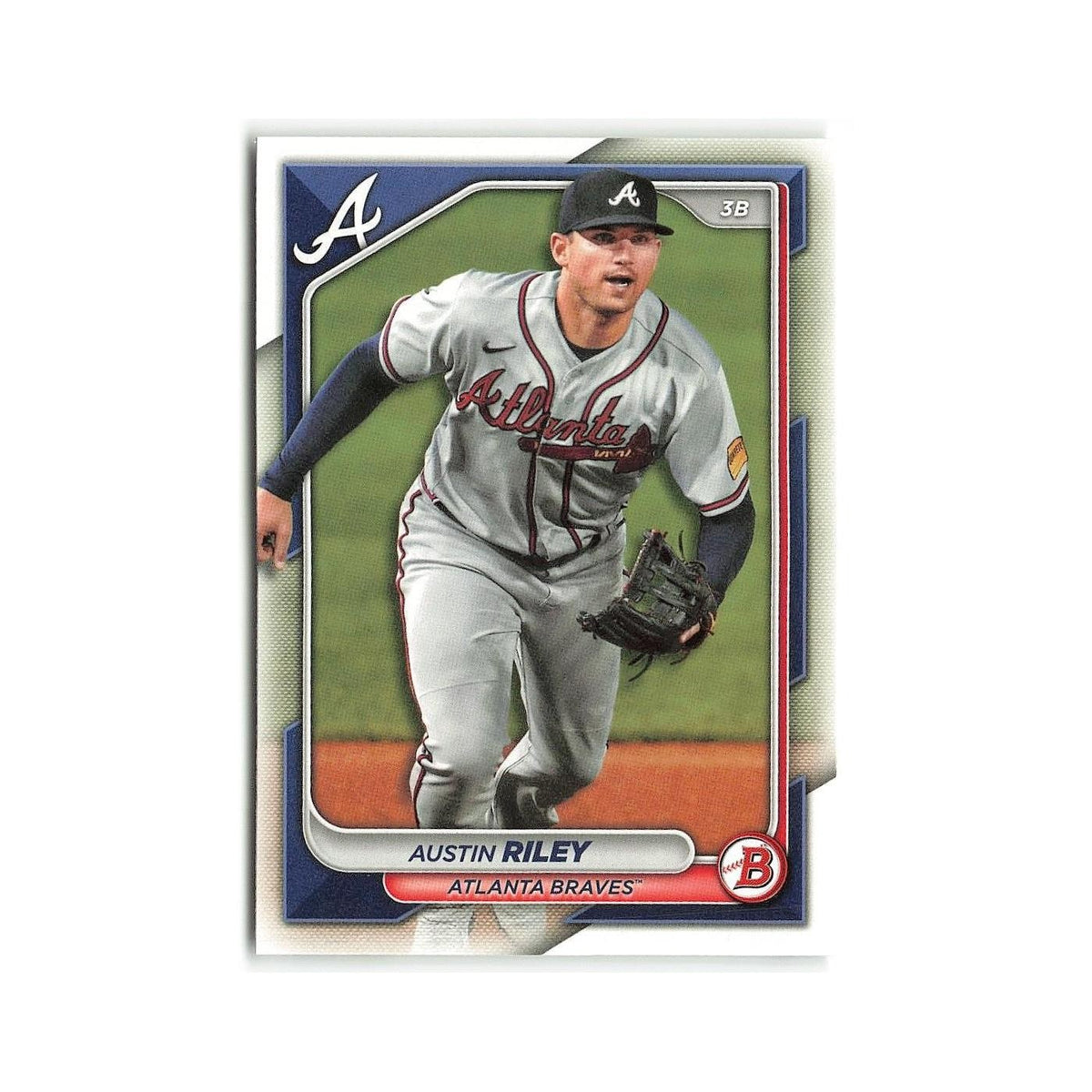 Austin Riley 2024 Bowman #58 Atlanta Braves Baseball Card NM