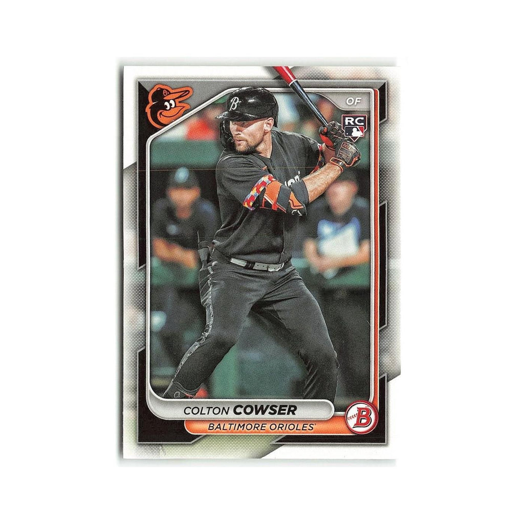 Colton Cowser Rookie 2024 Bowman #31 Baltimore Orioles Baseball Card NM