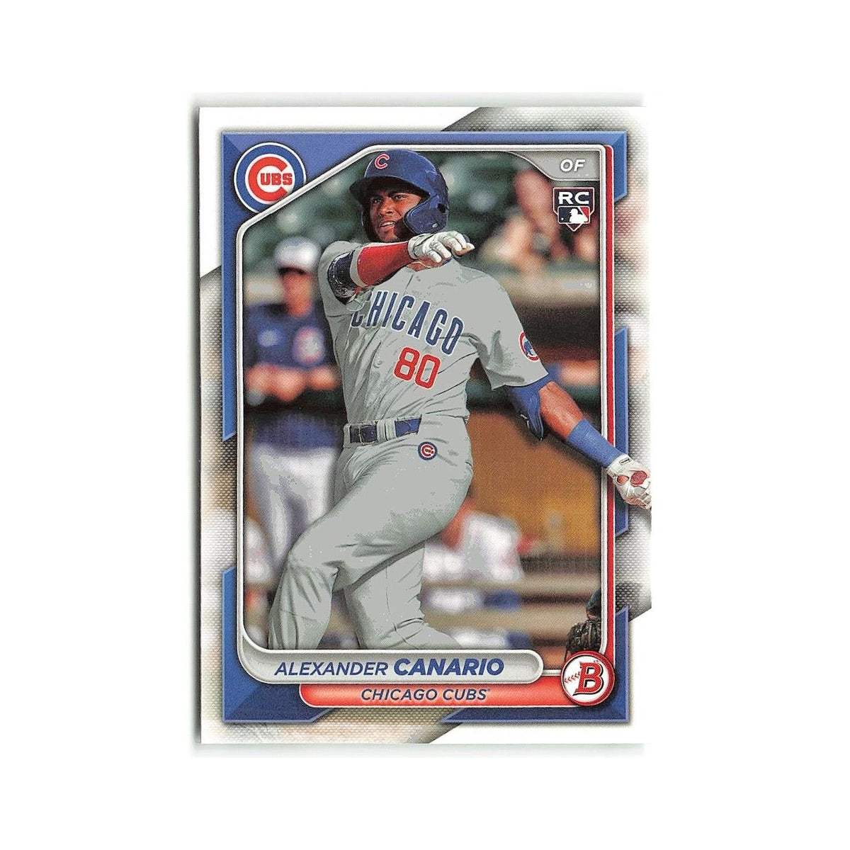 Alexander Canario Rookie 2024 Bowman #21 Chicago Cubs Baseball Card NM