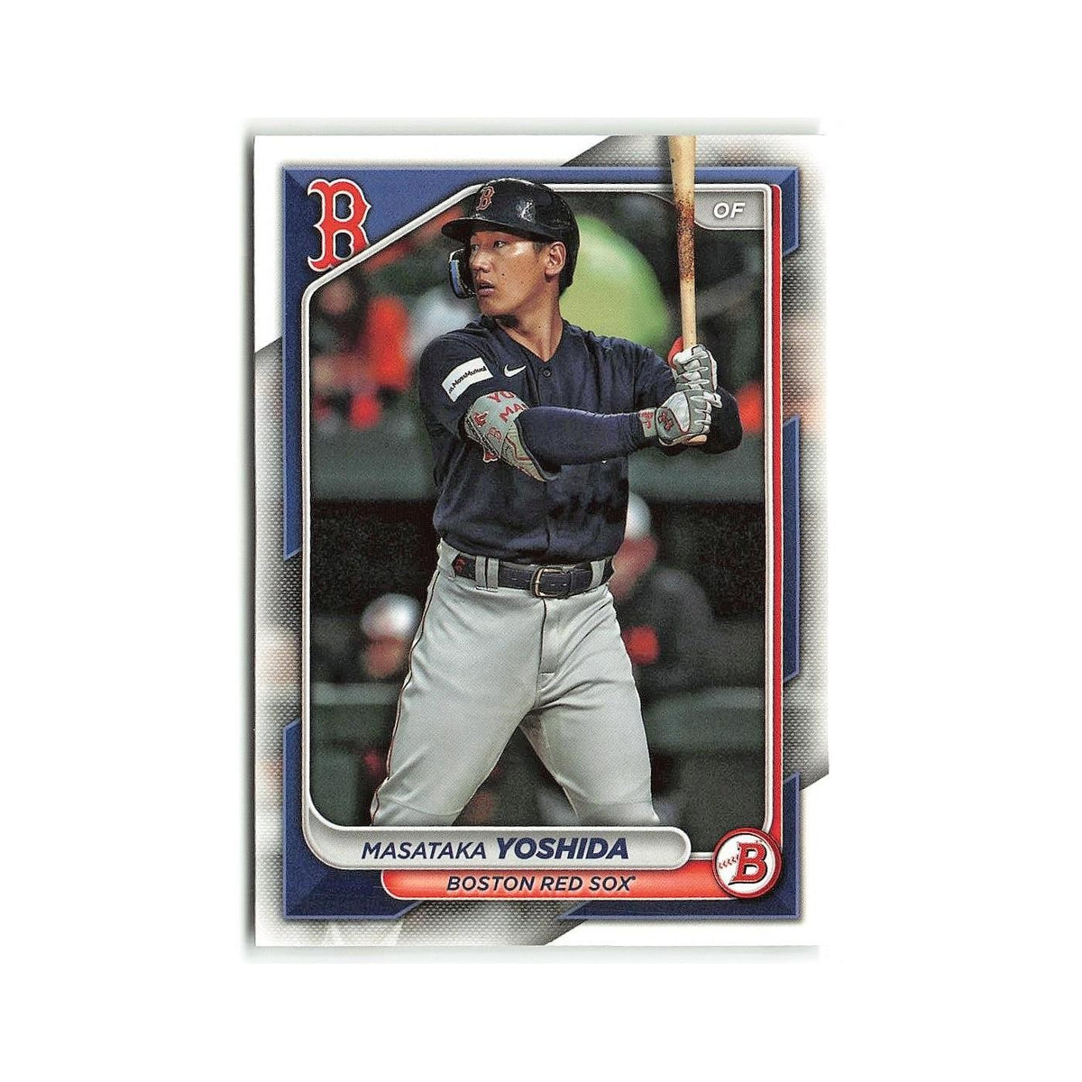 Masataka Yoshida 2024 Bowman #5 Boston Red Sox Baseball Card NM