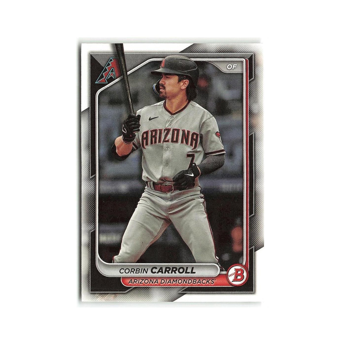 Corbin Carroll 2024 Bowman #25 Arizona Diamondbacks Baseball Card NM