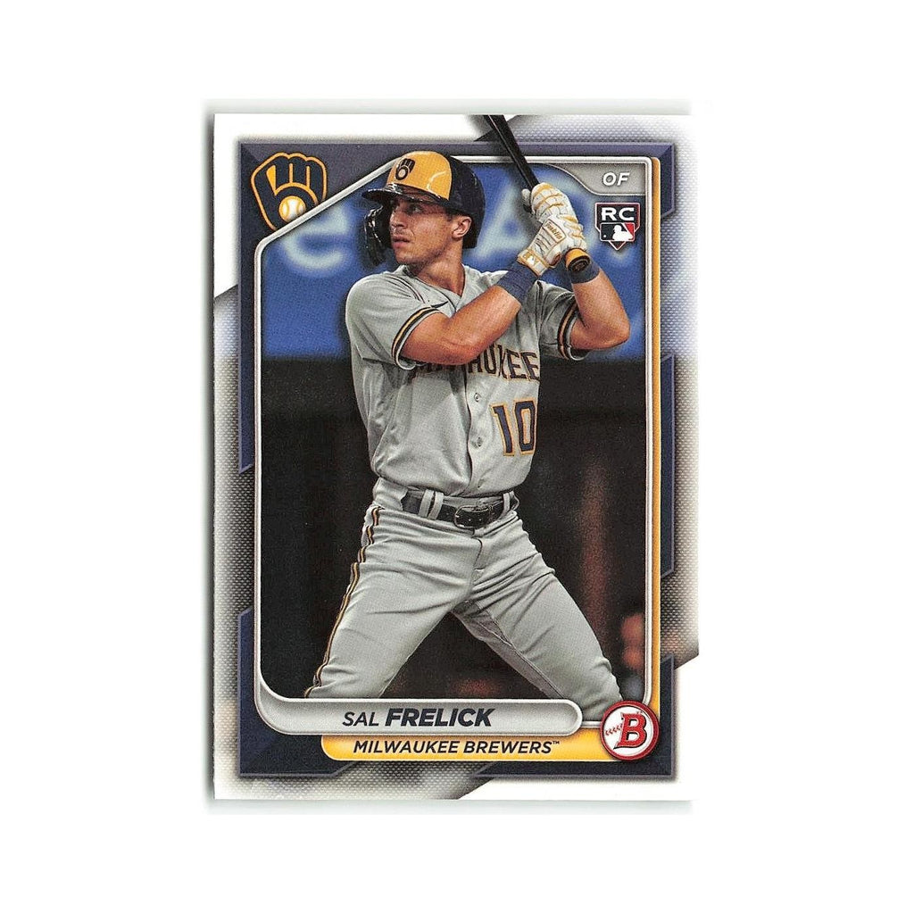 Sal Frelick 2024 Bowman #39 Milwaukee Brewers Baseball Card NM
