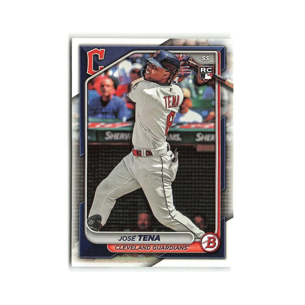 Jose Tena Rookie 2024 Bowman #30 Cleveland Guardians Baseball Card NM