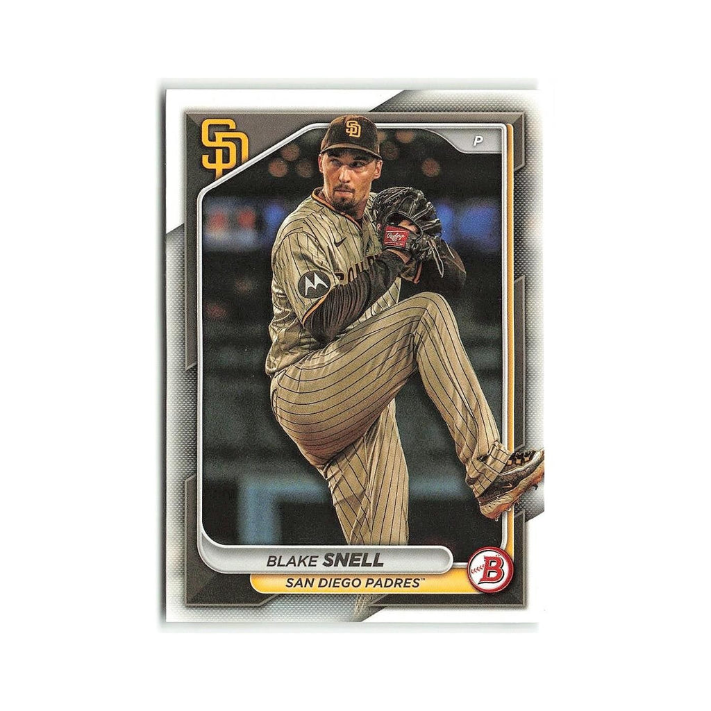 Blake Snell 2024 Bowman #74 San Diego Padres Baseball Card NM