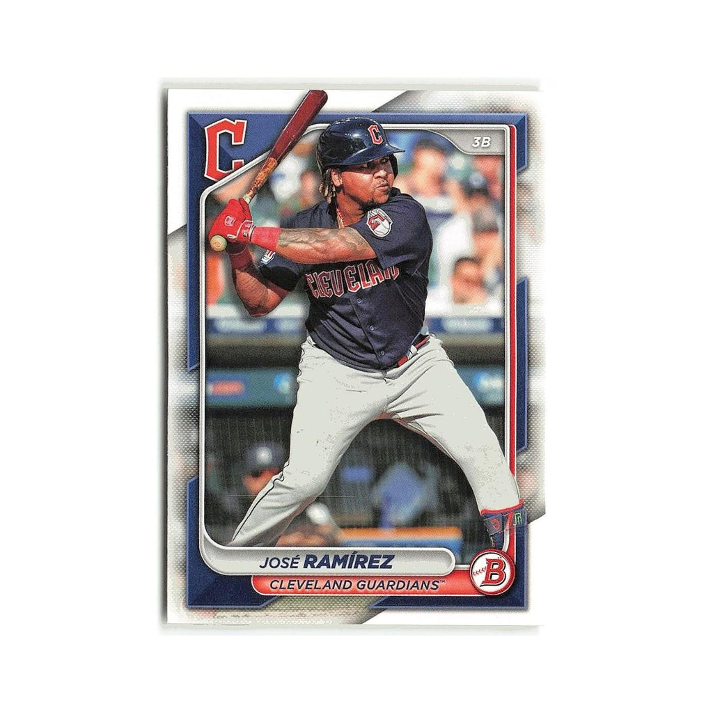 Jose Ramirez 2024 Bowman #65 Cleveland Guardians Baseball Card NM