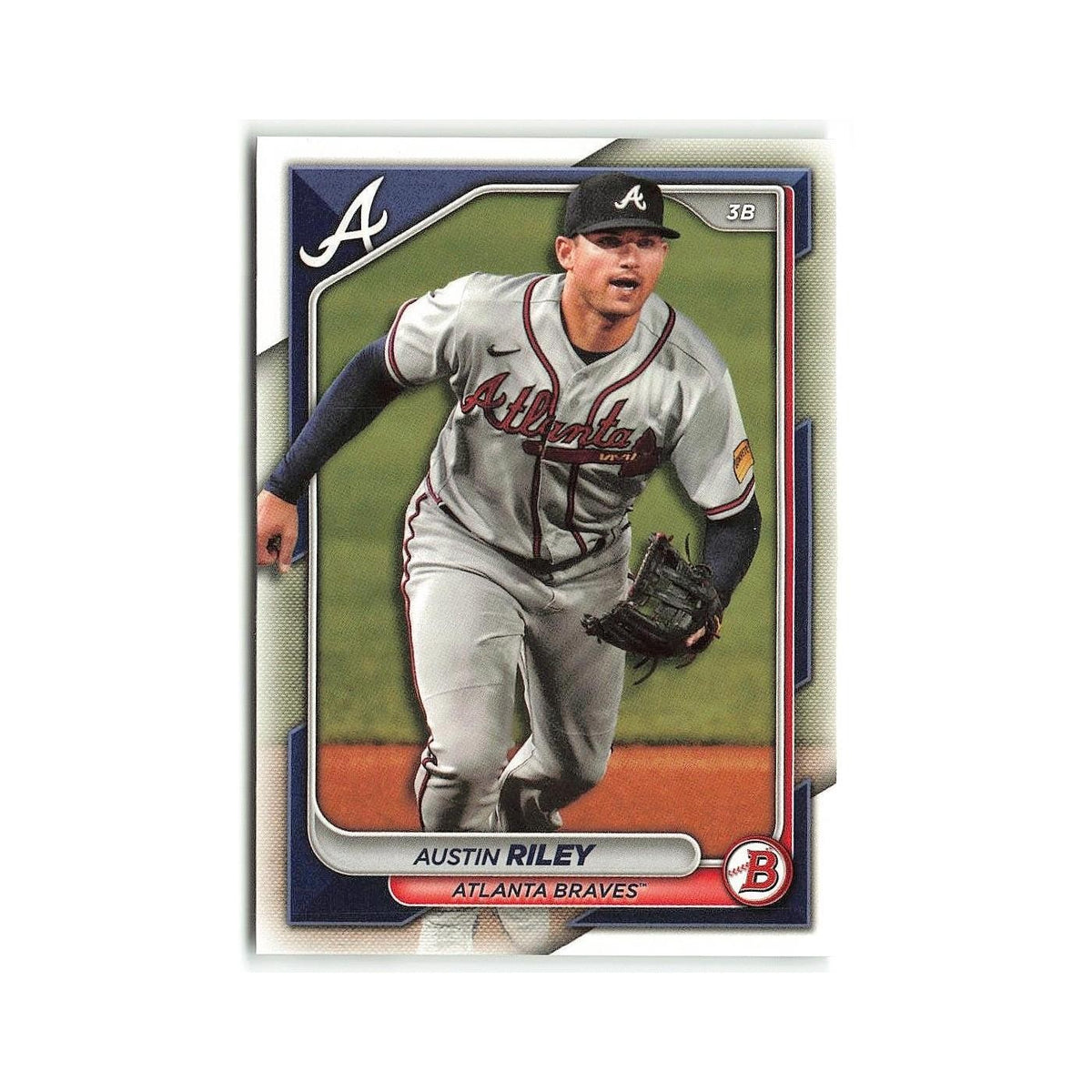 Austin Riley 2024 Bowman #58 Atlanta Braves Baseball Card NM