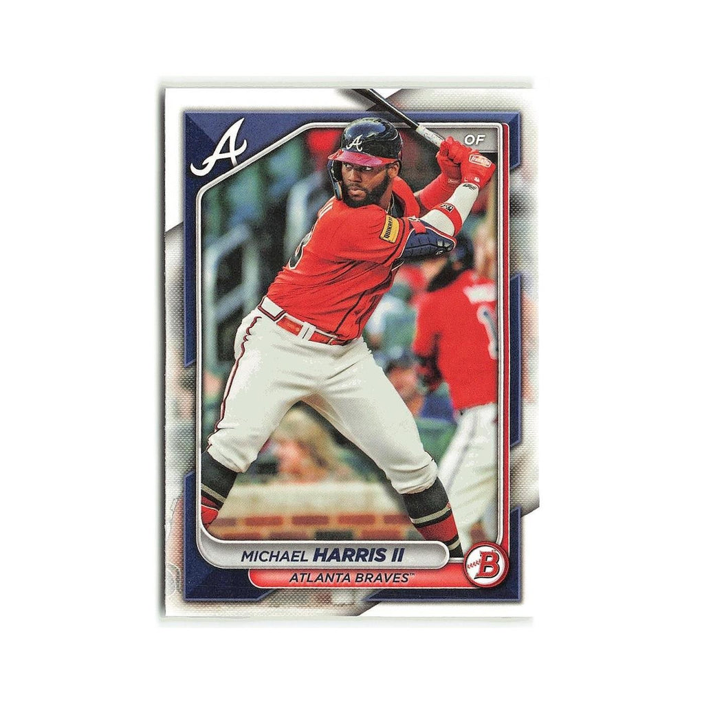 Michael Harris II 2024 Bowman #41 Atlanta Braves Baseball Card NM