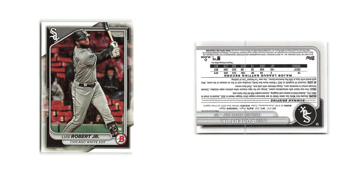 Luis Robert Jr. 2024 Bowman #55 Chicago White Sox Baseball Card NM