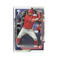 Kyle Schwarber 2024 Bowman #89 Philadelphia Phillies Baseball Card NM