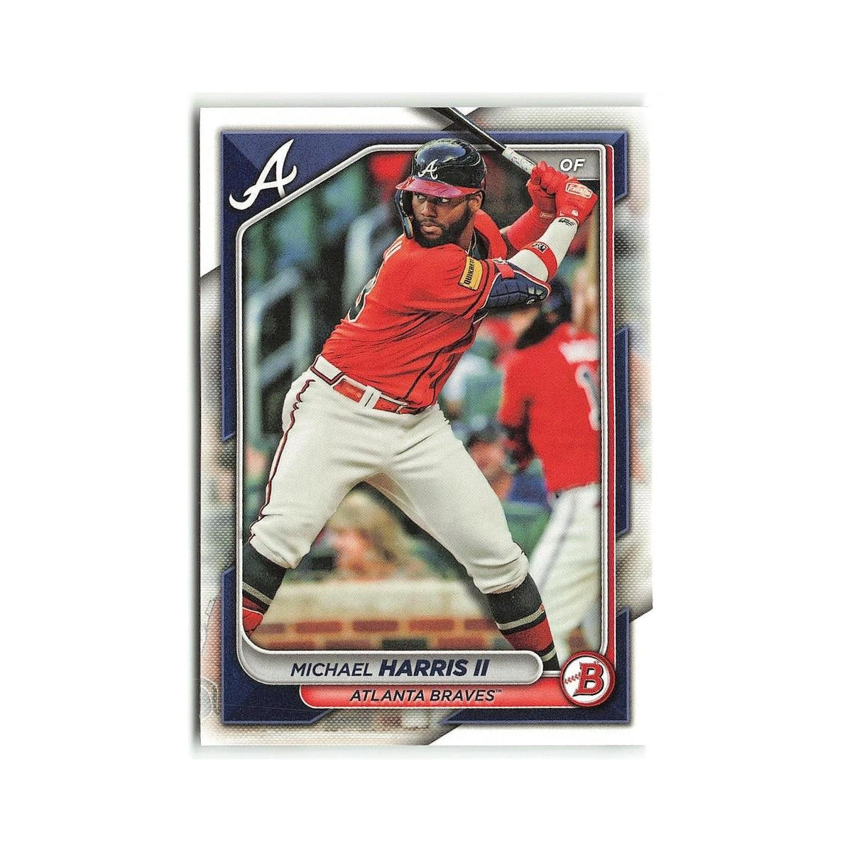 Michael Harris II 2024 Bowman #41 Atlanta Braves Baseball Card NM