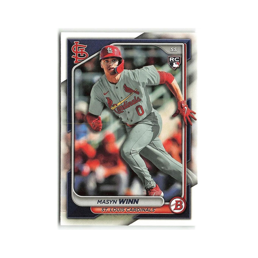Masyn Winn Rookie 2024 Bowman #2 St. Louis Cardinals Baseball Card NM