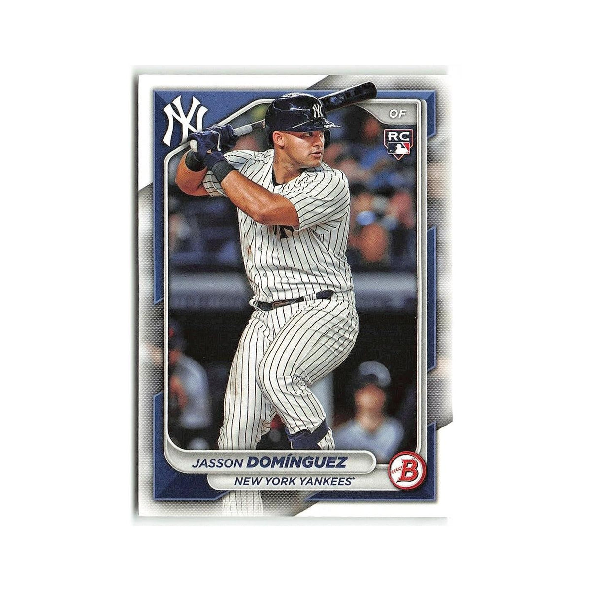 Jasson Dominguez Rookie 2024 Bowman #17 New York Yankees Baseball Card NM