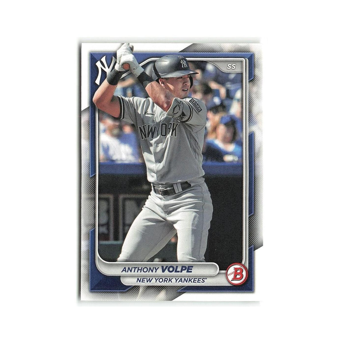 Anthony Volpe Rookie 2024 Bowman #76 New York Yankees Baseball Card NM